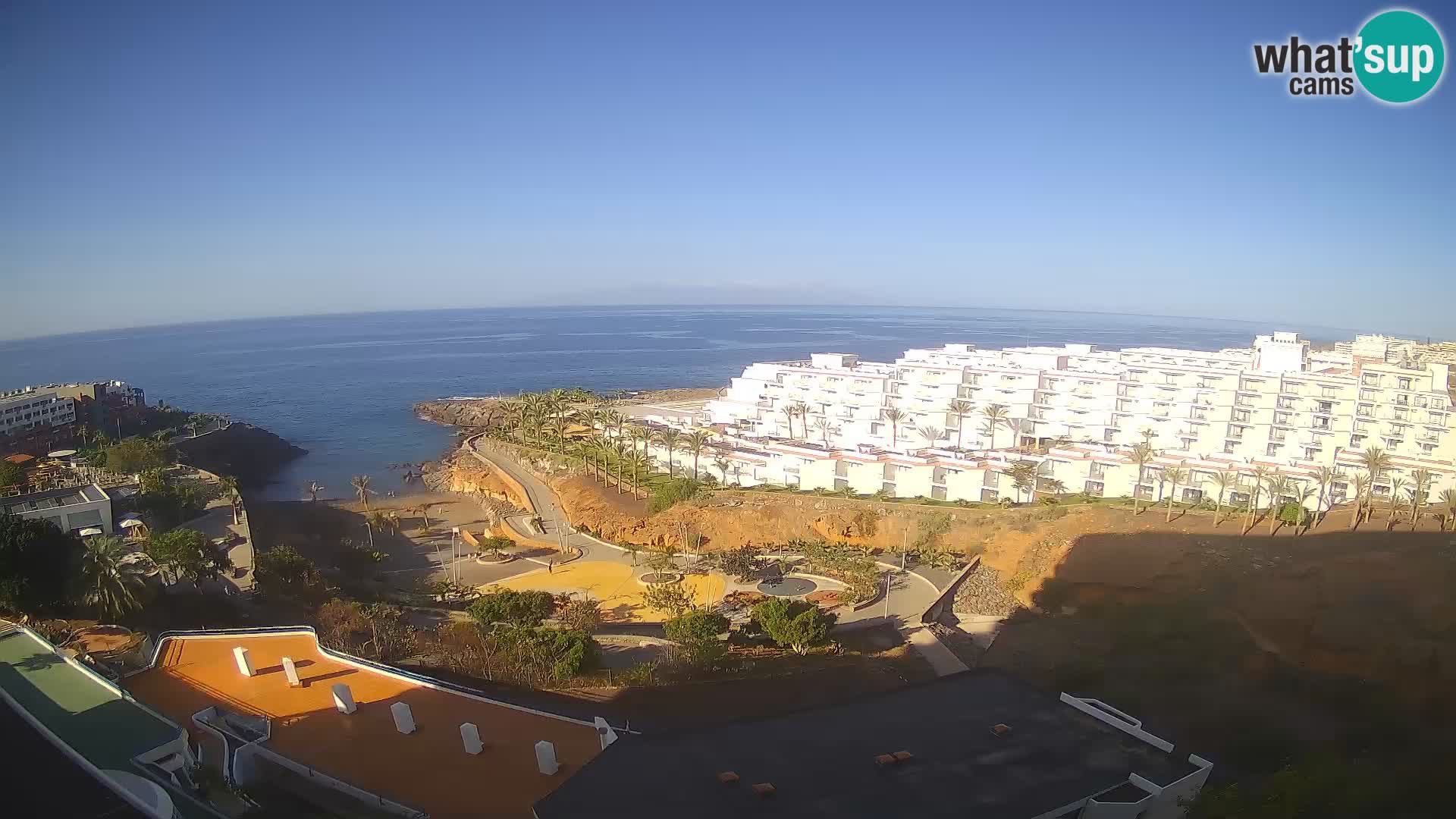 Webcam live spiaggia Las Galgas – Playa Paraiso – Isola La Gomera – Costa Adeje – Tenerife