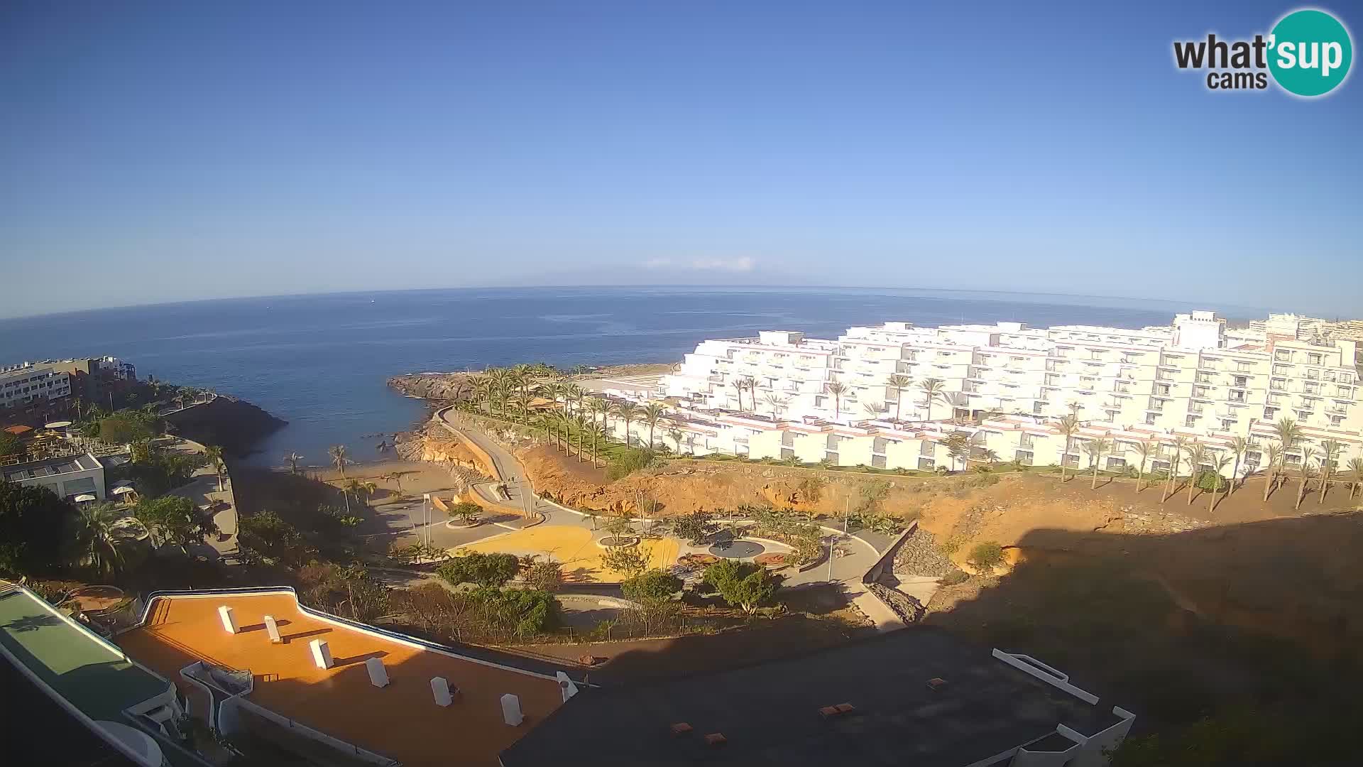 Live-Webcam Las Galgas Strand – Playa Paraiso – Insel La Gomera – Costa Adeje – Teneriffa