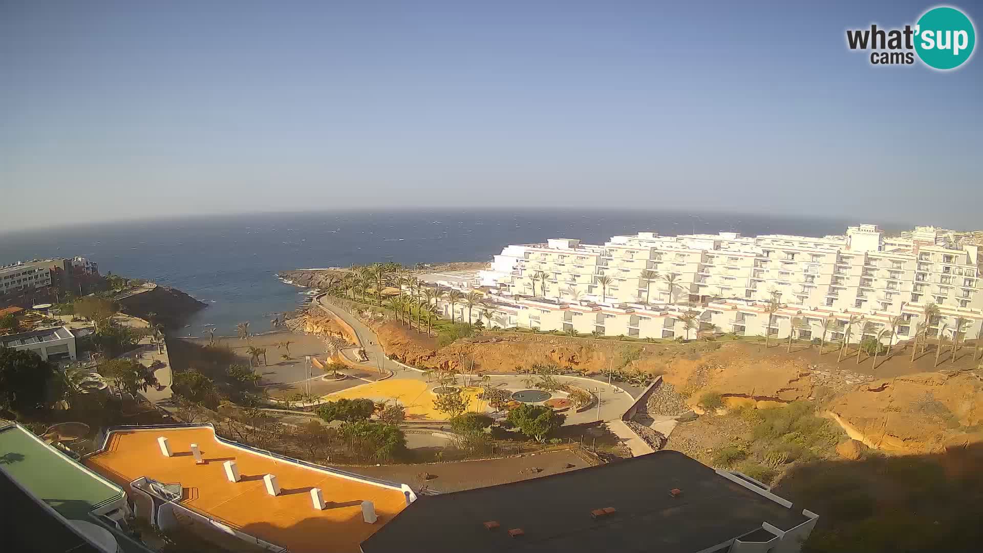 Webcam live spiaggia Las Galgas – Playa Paraiso – Isola La Gomera – Costa Adeje – Tenerife