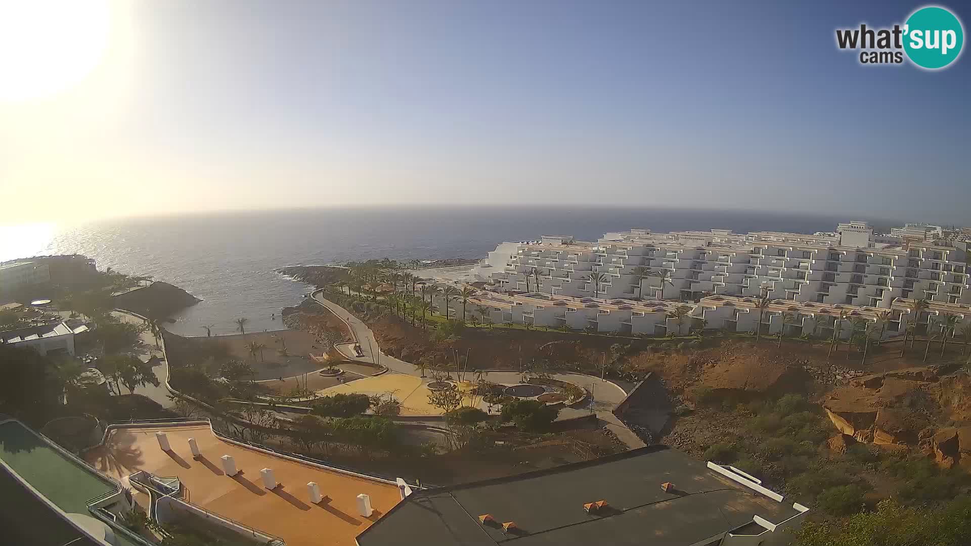 Web kamera uživo Playa de Las Galgas – Playa Paraiso – otok La Gomera – Costa Adeje – Tenerife