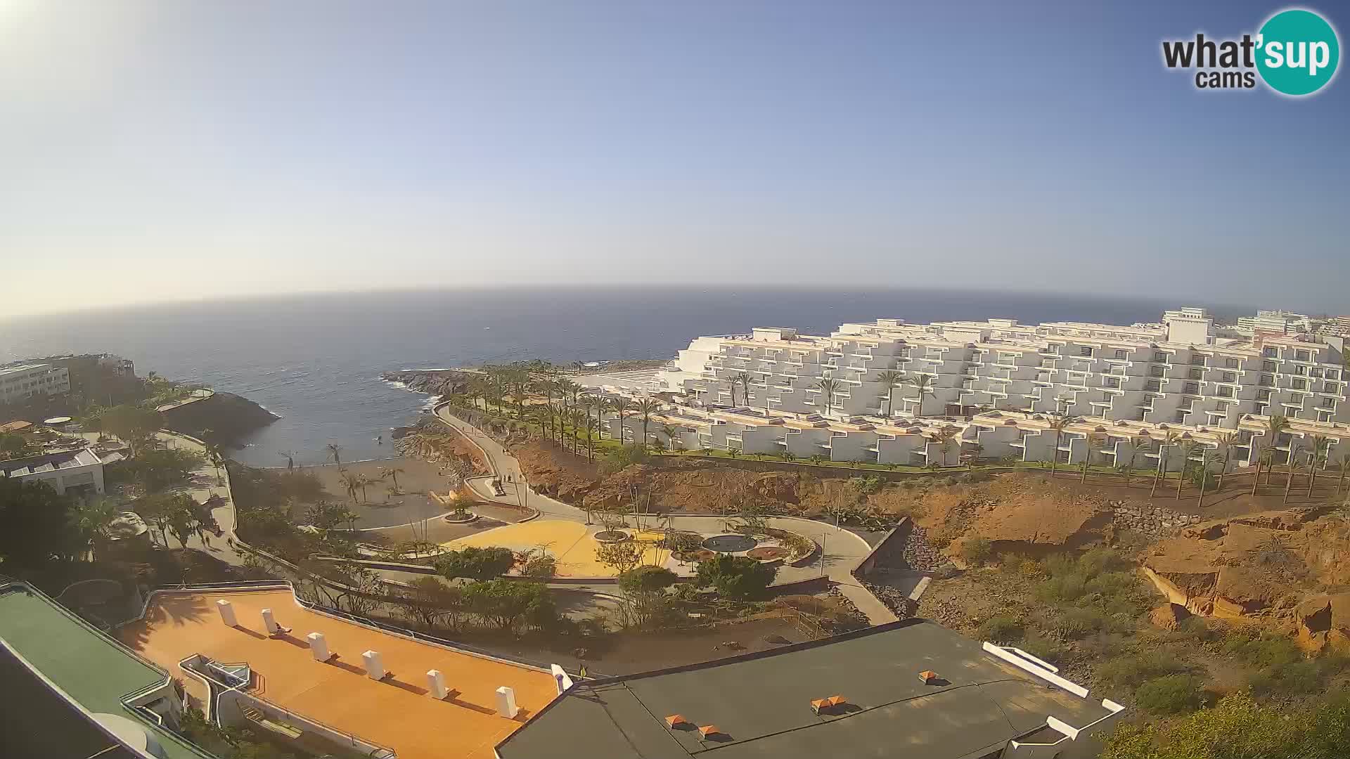 Live-Webcam Las Galgas Strand – Playa Paraiso – Insel La Gomera – Costa Adeje – Teneriffa