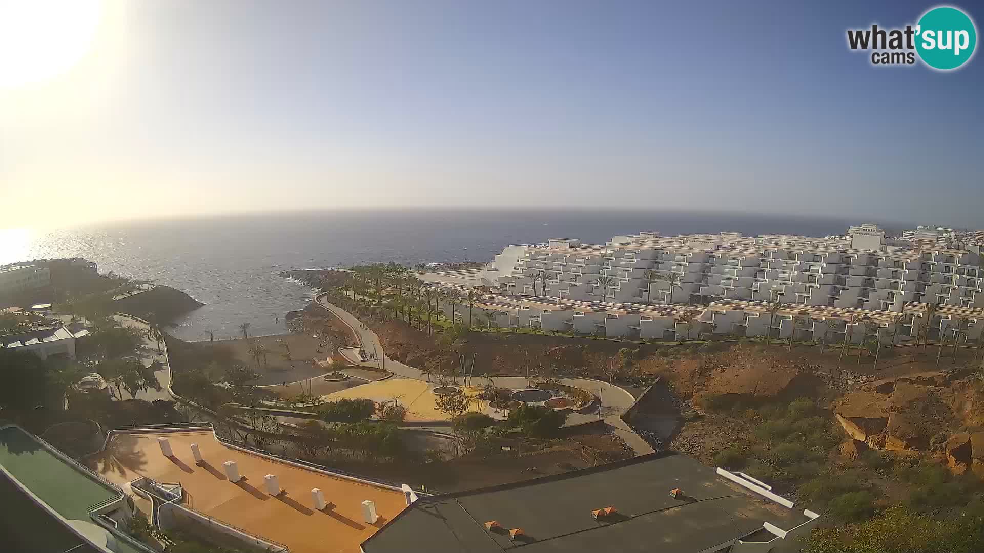 Web kamera uživo Playa de Las Galgas – Playa Paraiso – otok La Gomera – Costa Adeje – Tenerife