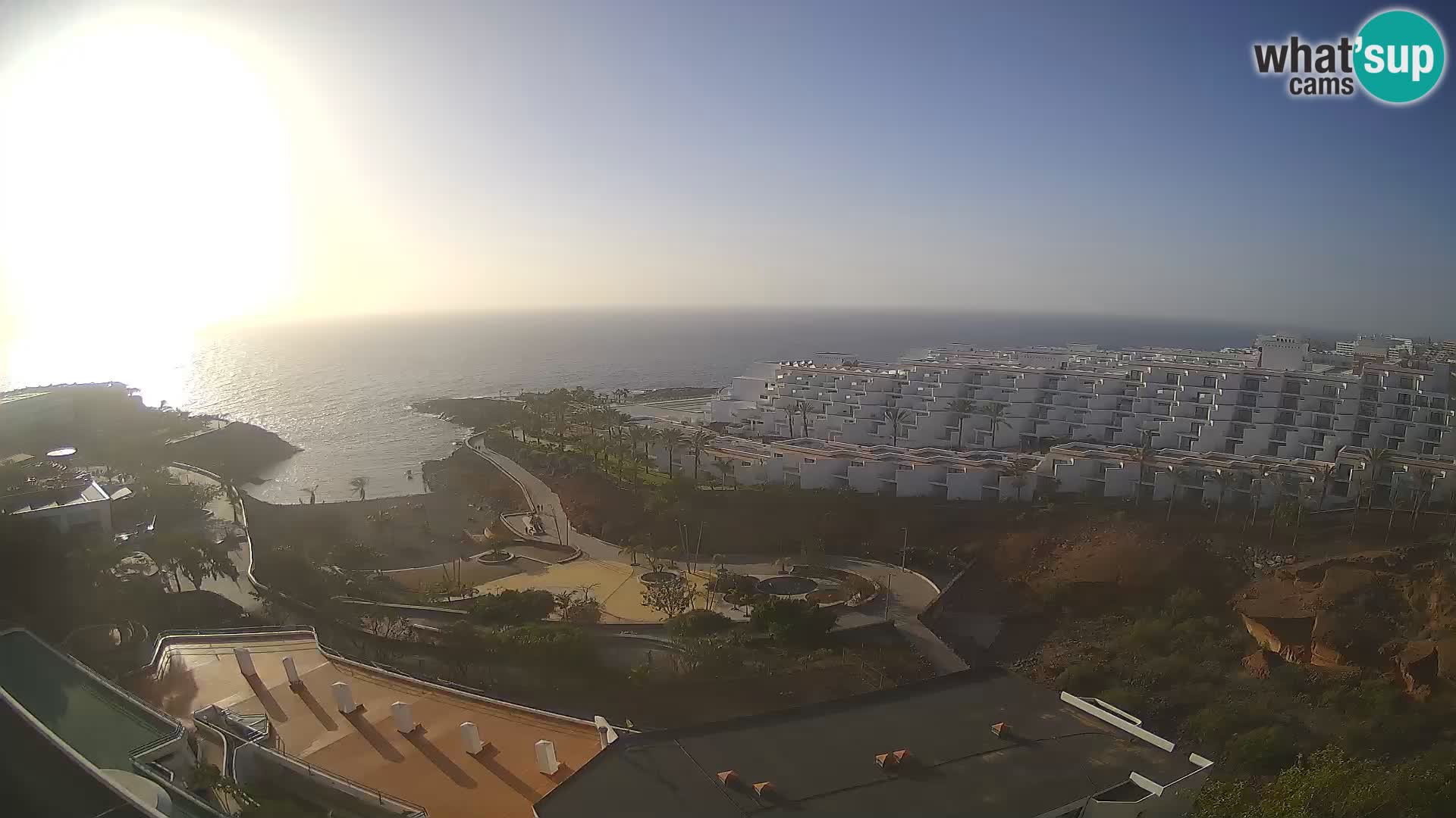 Webcam en vivo Playa de Las Galgas – Playa Paraíso – Isla de La Gomera – Costa Adeje – Tenerife