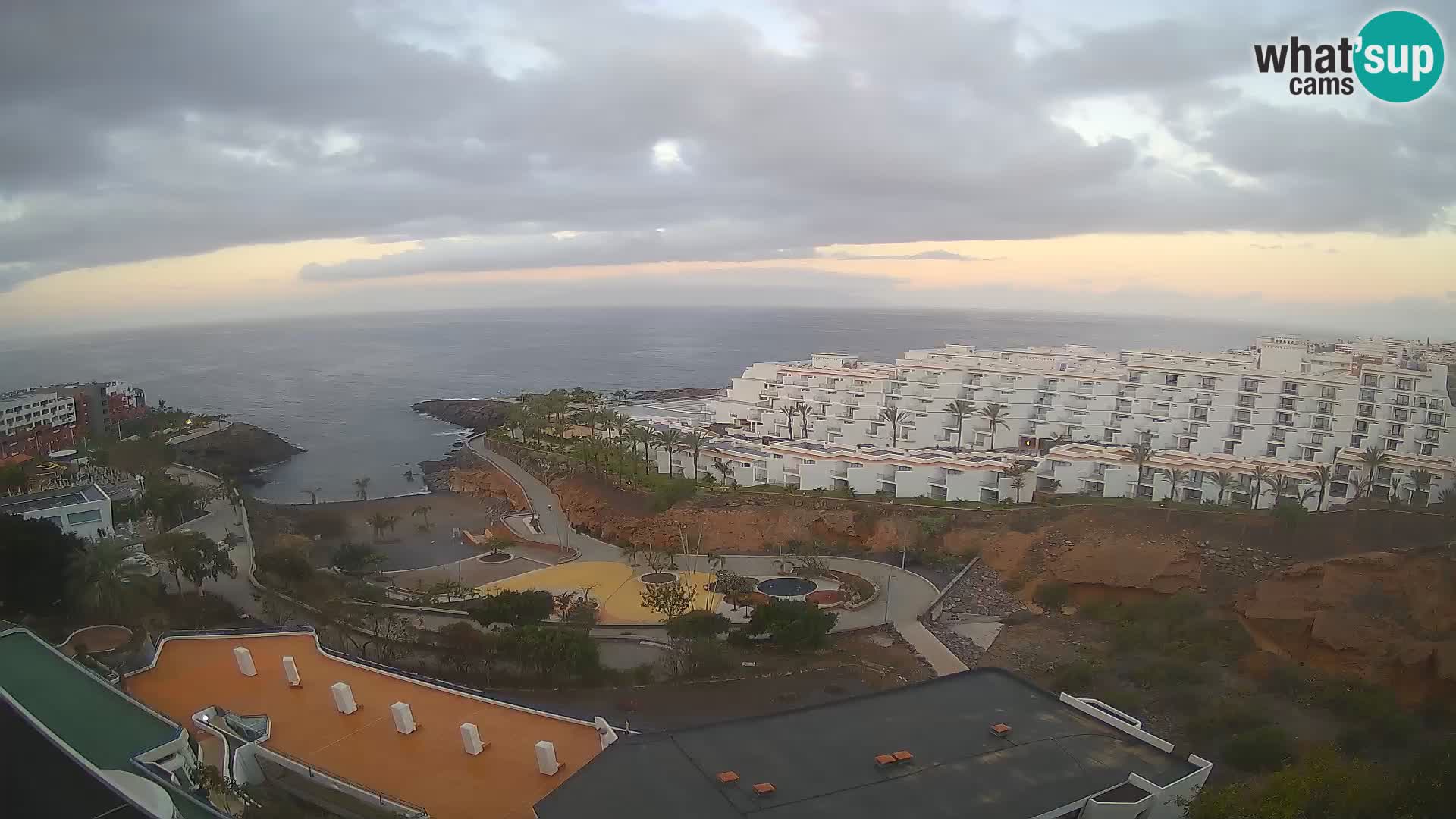 Webcam en vivo Playa de Las Galgas – Playa Paraíso – Isla de La Gomera – Costa Adeje – Tenerife