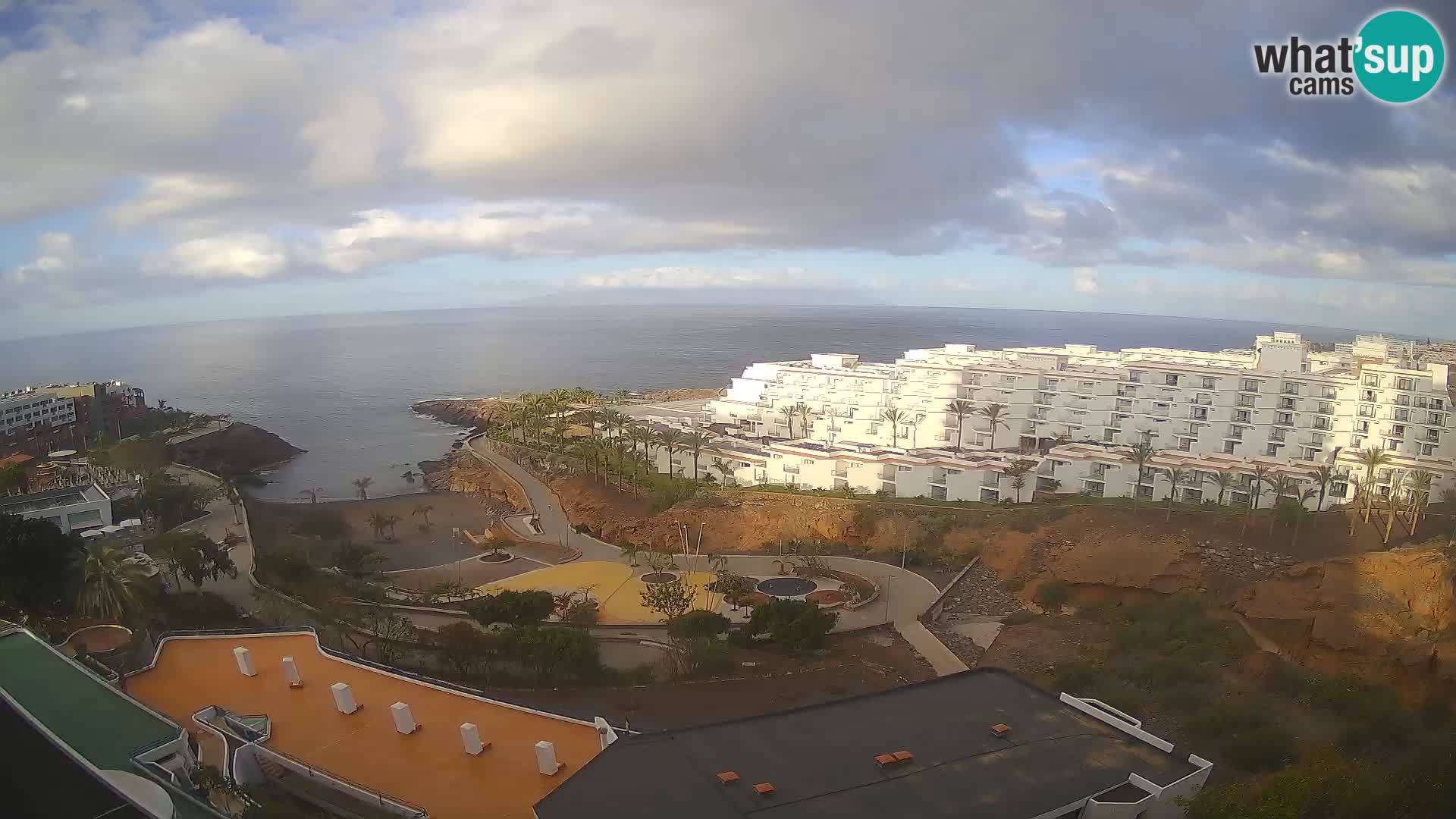 Webcam en direct Playa de Las Galgas – Playa Paraiso – île de La Gomera – Costa Adeje – Tenerife