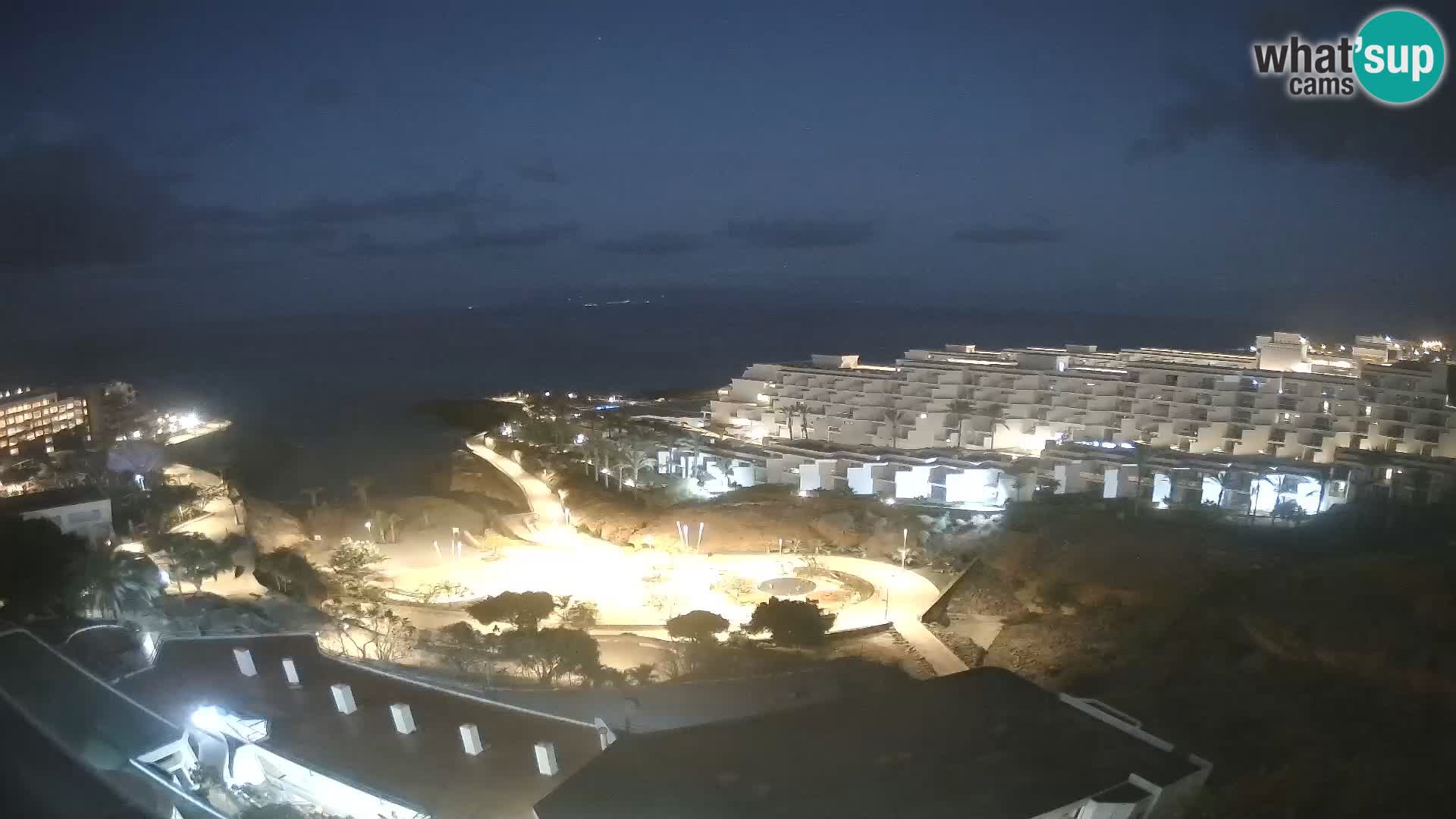 Spletna kamera v živo Las Galgas plaža – Playa Paraiso – otok La Gomera – Costa Adeje – Tenerife