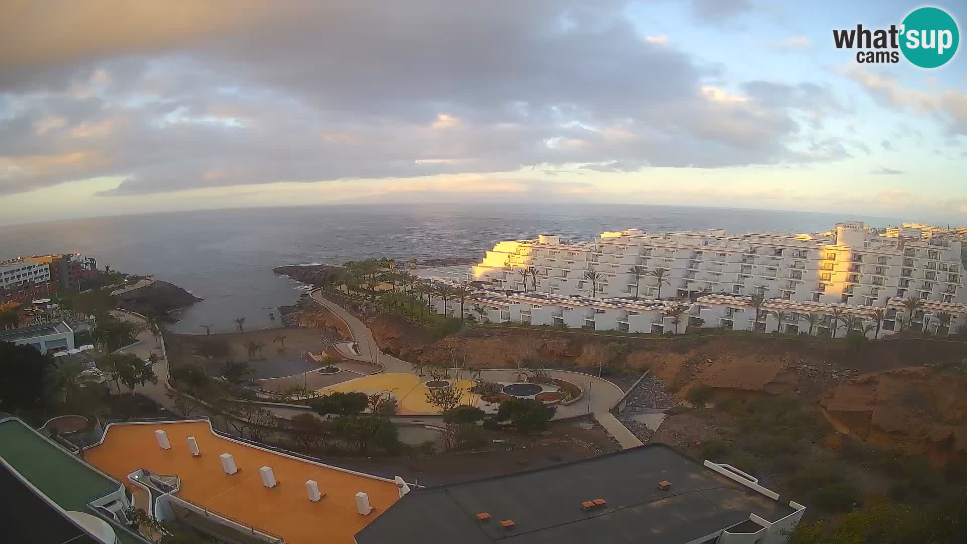 Webcam live spiaggia Las Galgas – Playa Paraiso – Isola La Gomera – Costa Adeje – Tenerife