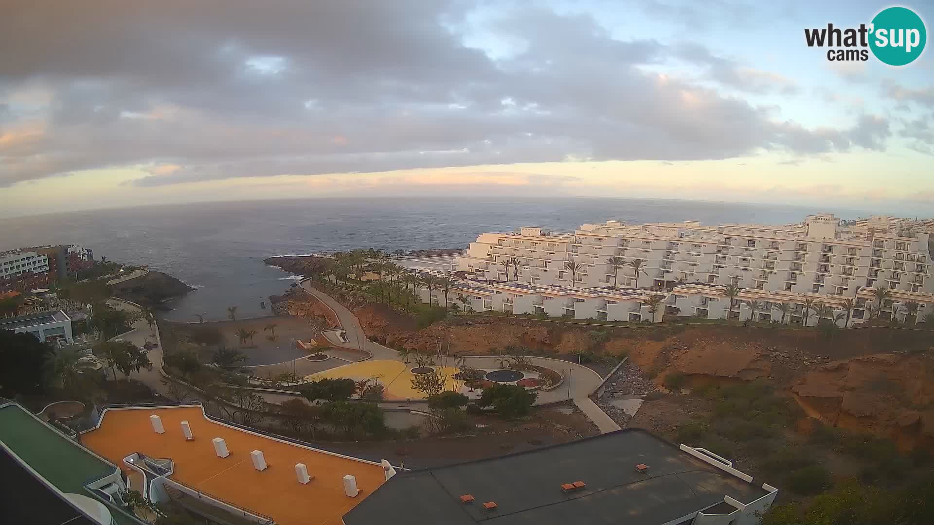 Webcam en direct Playa de Las Galgas – Playa Paraiso – île de La Gomera – Costa Adeje – Tenerife