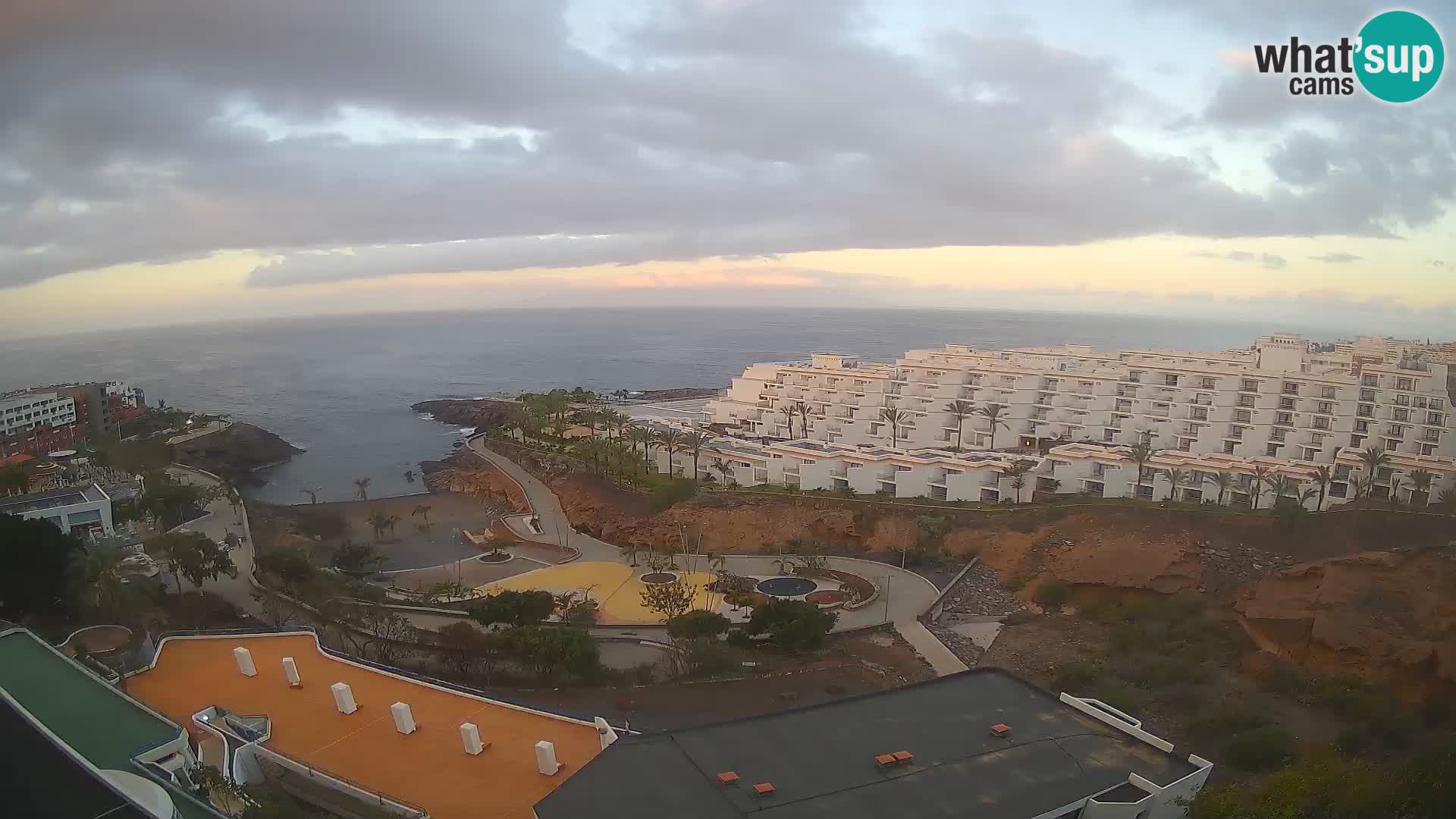 Webcam en direct Playa de Las Galgas – Playa Paraiso – île de La Gomera – Costa Adeje – Tenerife