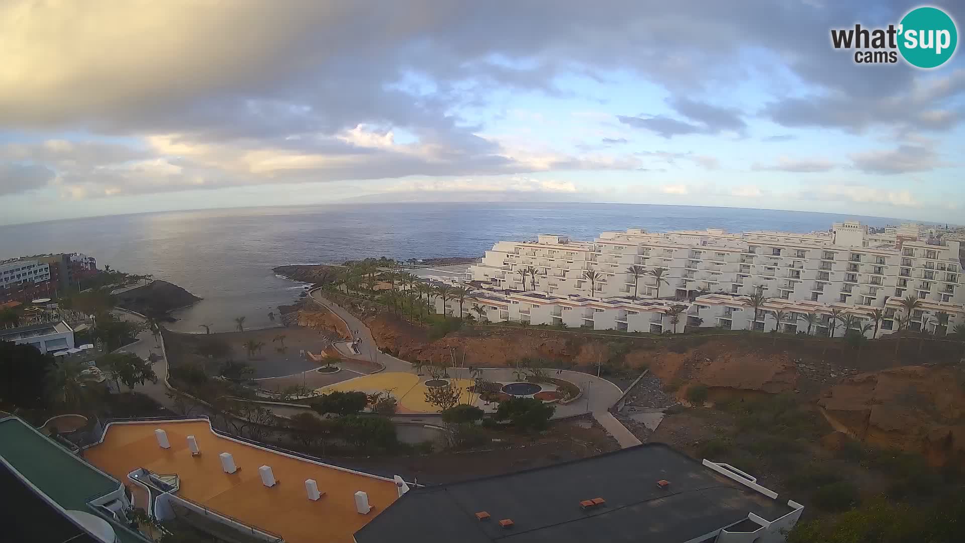 Webcam live spiaggia Las Galgas – Playa Paraiso – Isola La Gomera – Costa Adeje – Tenerife