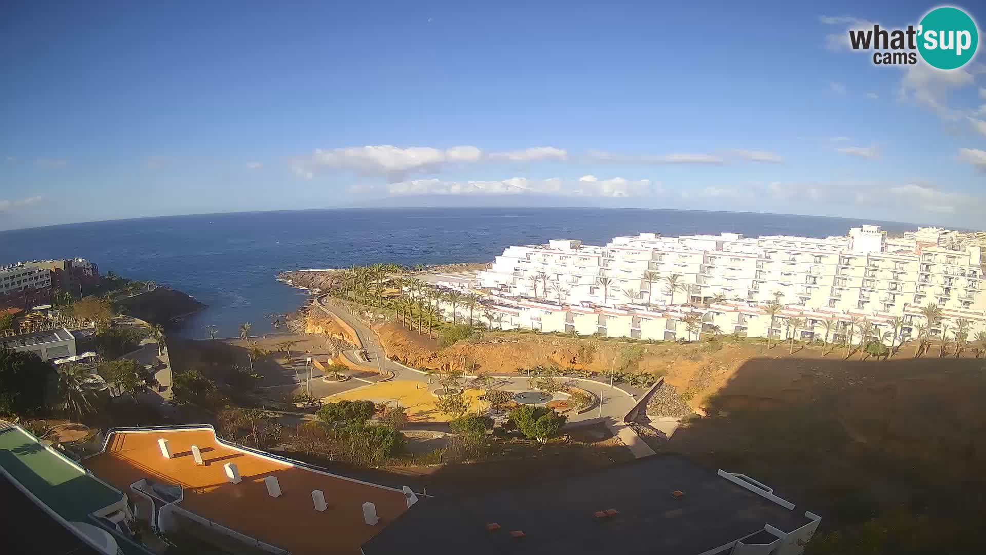 Webcam en direct Playa de Las Galgas – Playa Paraiso – île de La Gomera – Costa Adeje – Tenerife