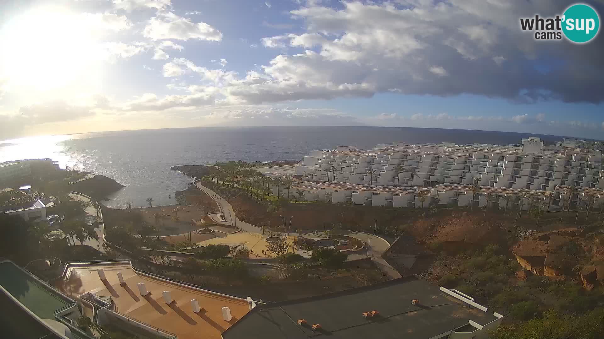 Webcam en vivo Playa de Las Galgas – Playa Paraíso – Isla de La Gomera – Costa Adeje – Tenerife