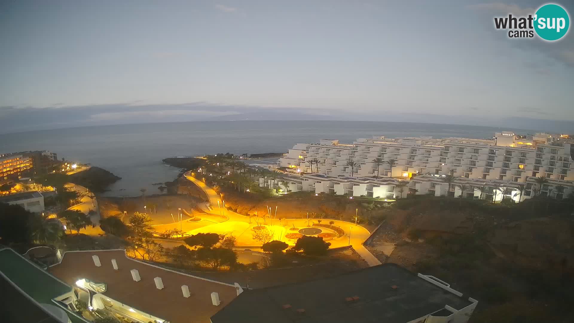 Webcam en vivo Playa de Las Galgas – Playa Paraíso – Isla de La Gomera – Costa Adeje – Tenerife