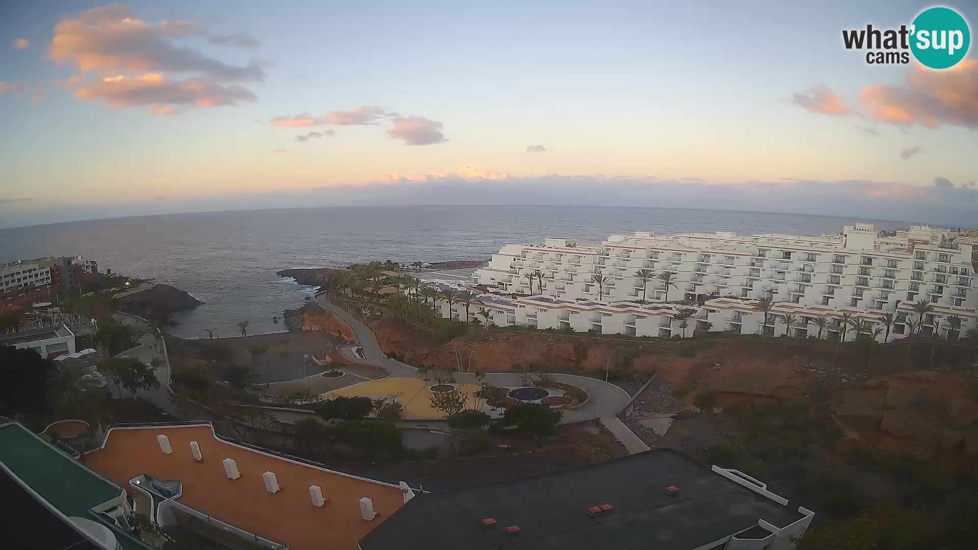 Live-Webcam Las Galgas Strand – Playa Paraiso – Insel La Gomera – Costa Adeje – Teneriffa