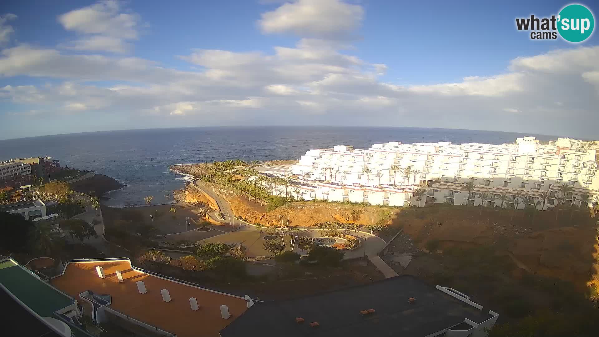 Live-Webcam Las Galgas Strand – Playa Paraiso – Insel La Gomera – Costa Adeje – Teneriffa