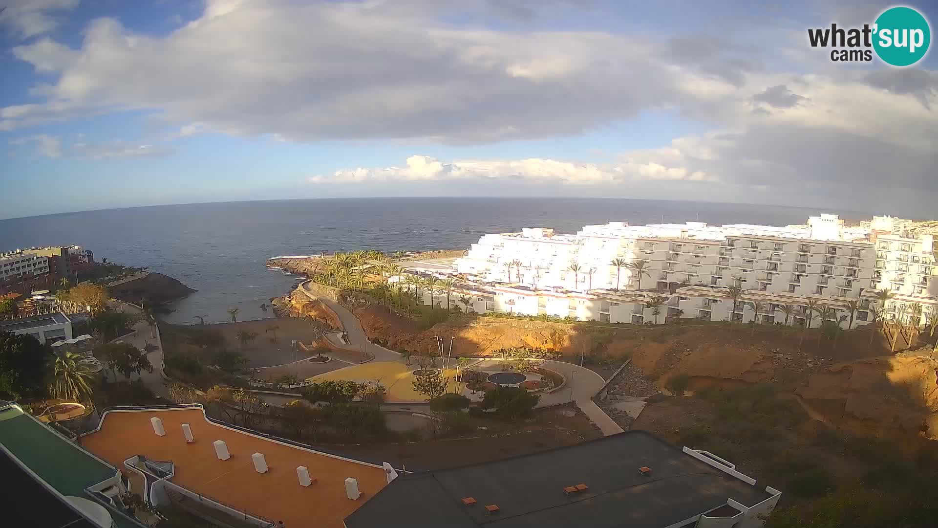 Webcam live spiaggia Las Galgas – Playa Paraiso – Isola La Gomera – Costa Adeje – Tenerife