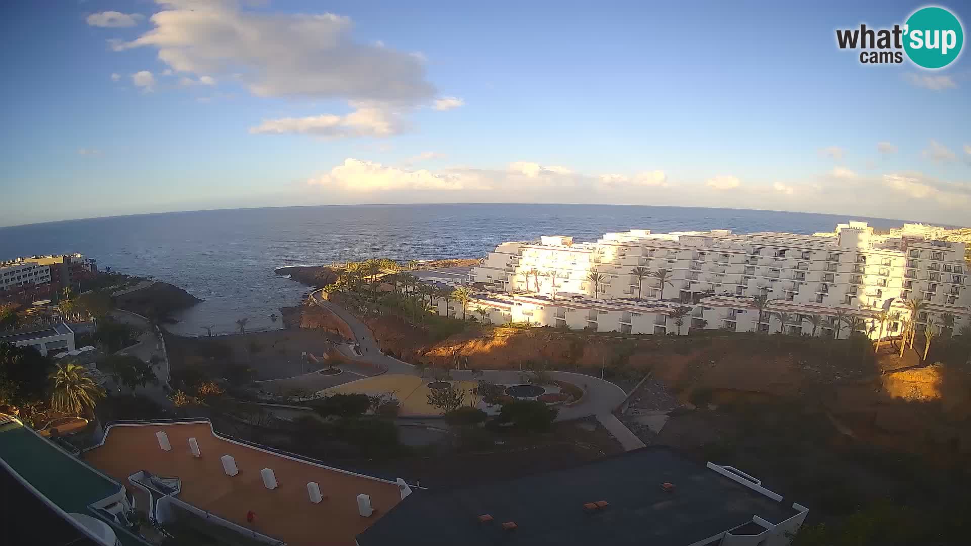 Live-Webcam Las Galgas Strand – Playa Paraiso – Insel La Gomera – Costa Adeje – Teneriffa