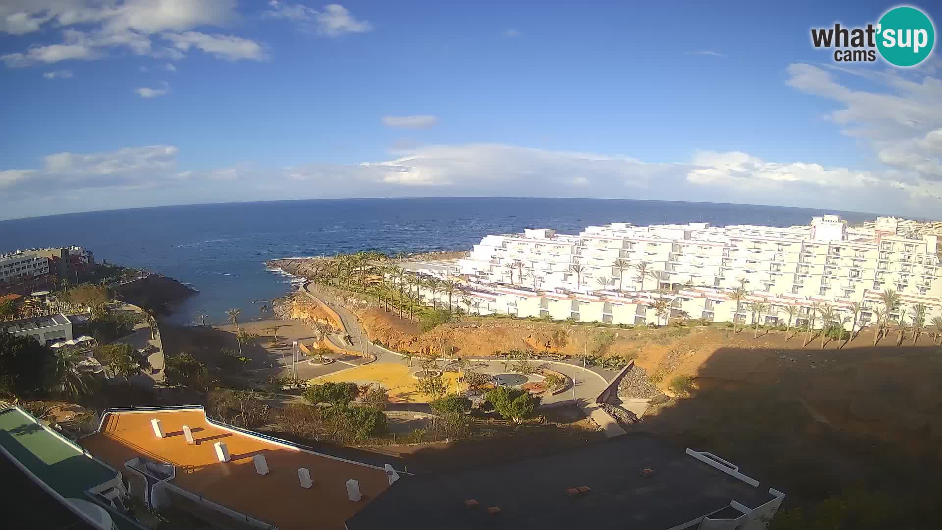 Webcam en vivo Playa de Las Galgas – Playa Paraíso – Isla de La Gomera – Costa Adeje – Tenerife