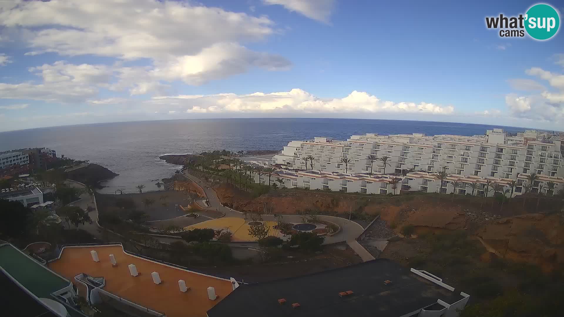 Webcam en direct Playa de Las Galgas – Playa Paraiso – île de La Gomera – Costa Adeje – Tenerife