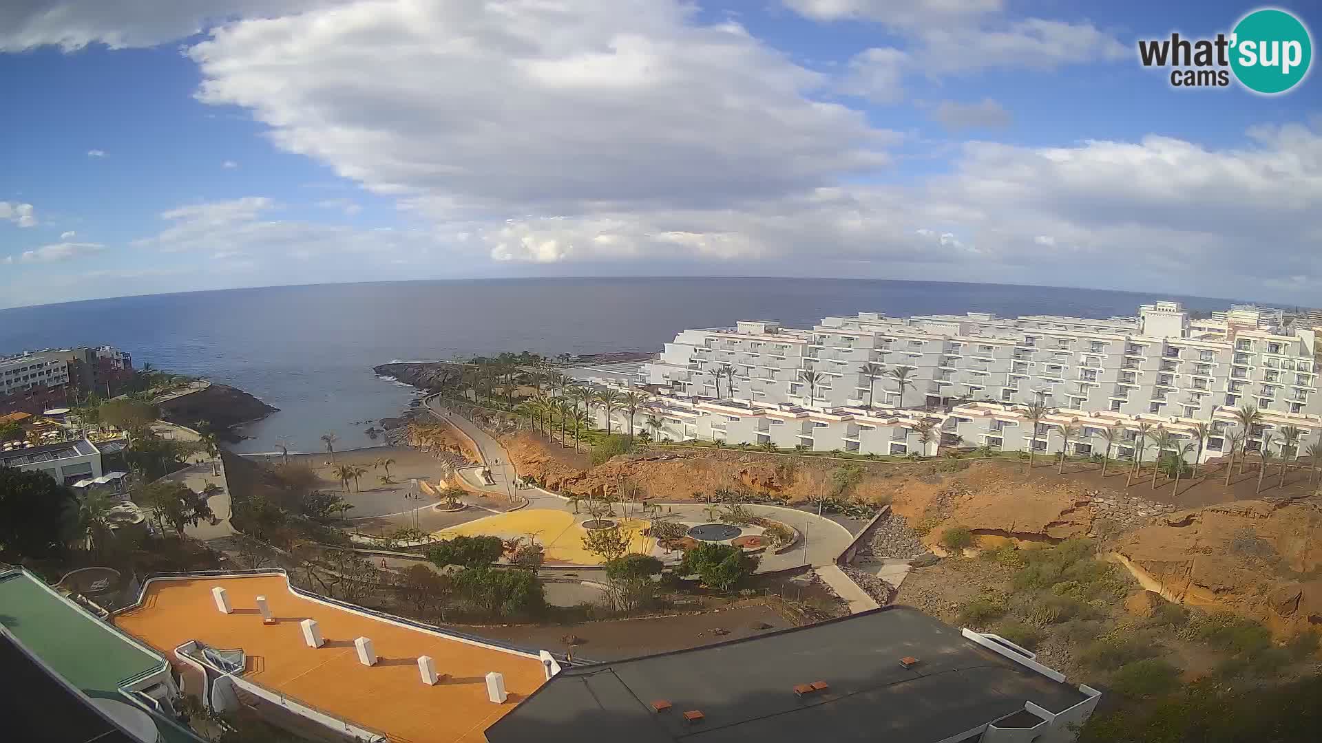 Webcam en direct Playa de Las Galgas – Playa Paraiso – île de La Gomera – Costa Adeje – Tenerife