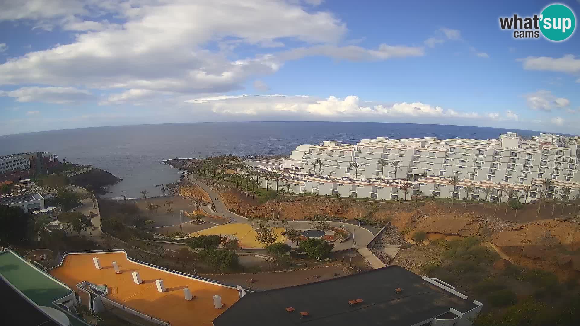 Live-Webcam Las Galgas Strand – Playa Paraiso – Insel La Gomera – Costa Adeje – Teneriffa