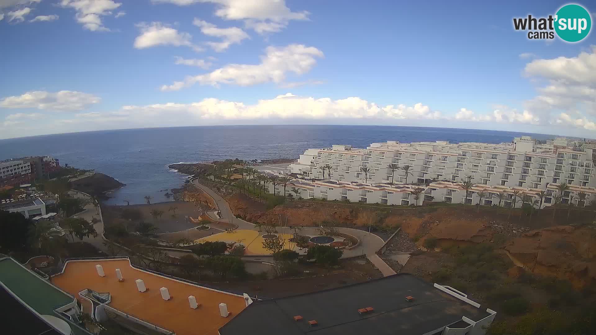 Webcam en vivo Playa de Las Galgas – Playa Paraíso – Isla de La Gomera – Costa Adeje – Tenerife