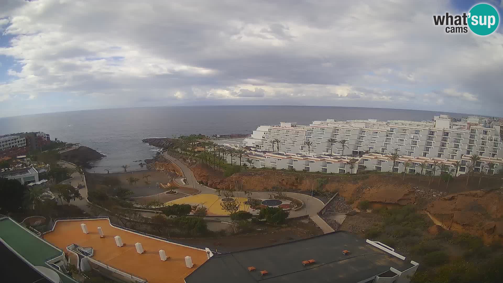 Webcam live spiaggia Las Galgas – Playa Paraiso – Isola La Gomera – Costa Adeje – Tenerife