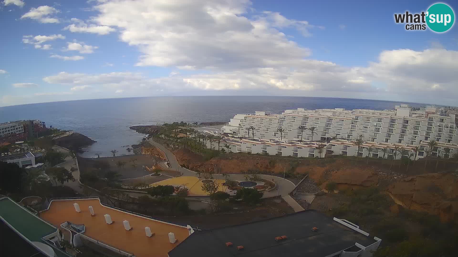 Webcam en direct Playa de Las Galgas – Playa Paraiso – île de La Gomera – Costa Adeje – Tenerife