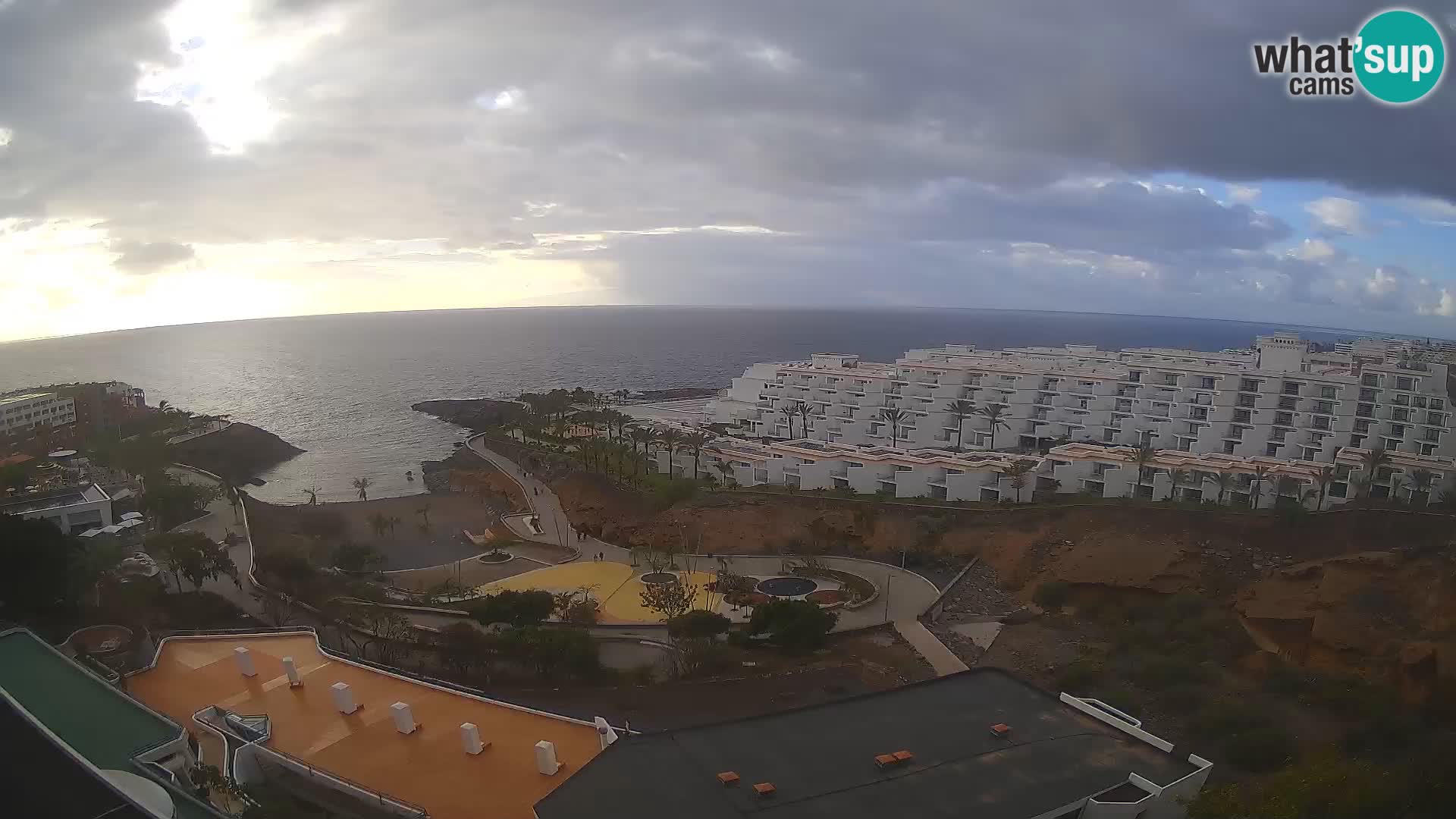 Webcam en vivo Playa de Las Galgas – Playa Paraíso – Isla de La Gomera – Costa Adeje – Tenerife