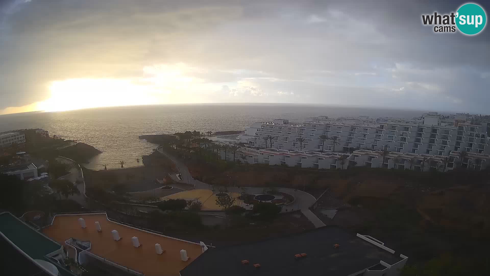 Spletna kamera v živo Las Galgas plaža – Playa Paraiso – otok La Gomera – Costa Adeje – Tenerife