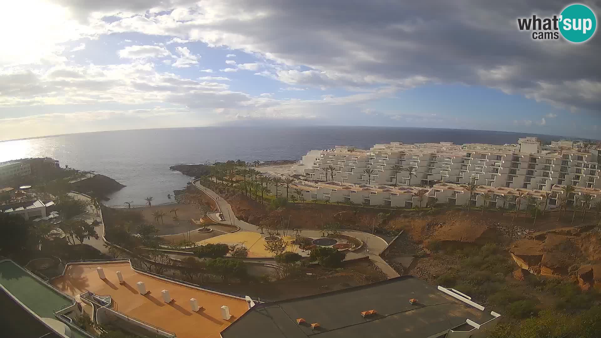 Webcam en vivo Playa de Las Galgas – Playa Paraíso – Isla de La Gomera – Costa Adeje – Tenerife