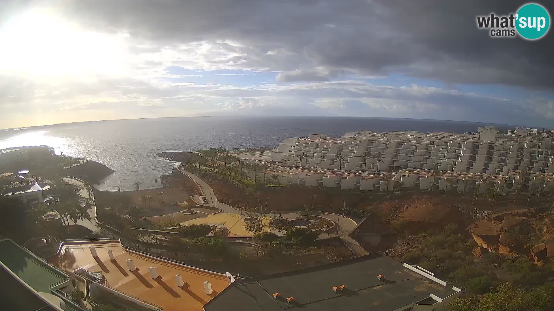 Spletna kamera v živo Las Galgas plaža – Playa Paraiso – otok La Gomera – Costa Adeje – Tenerife