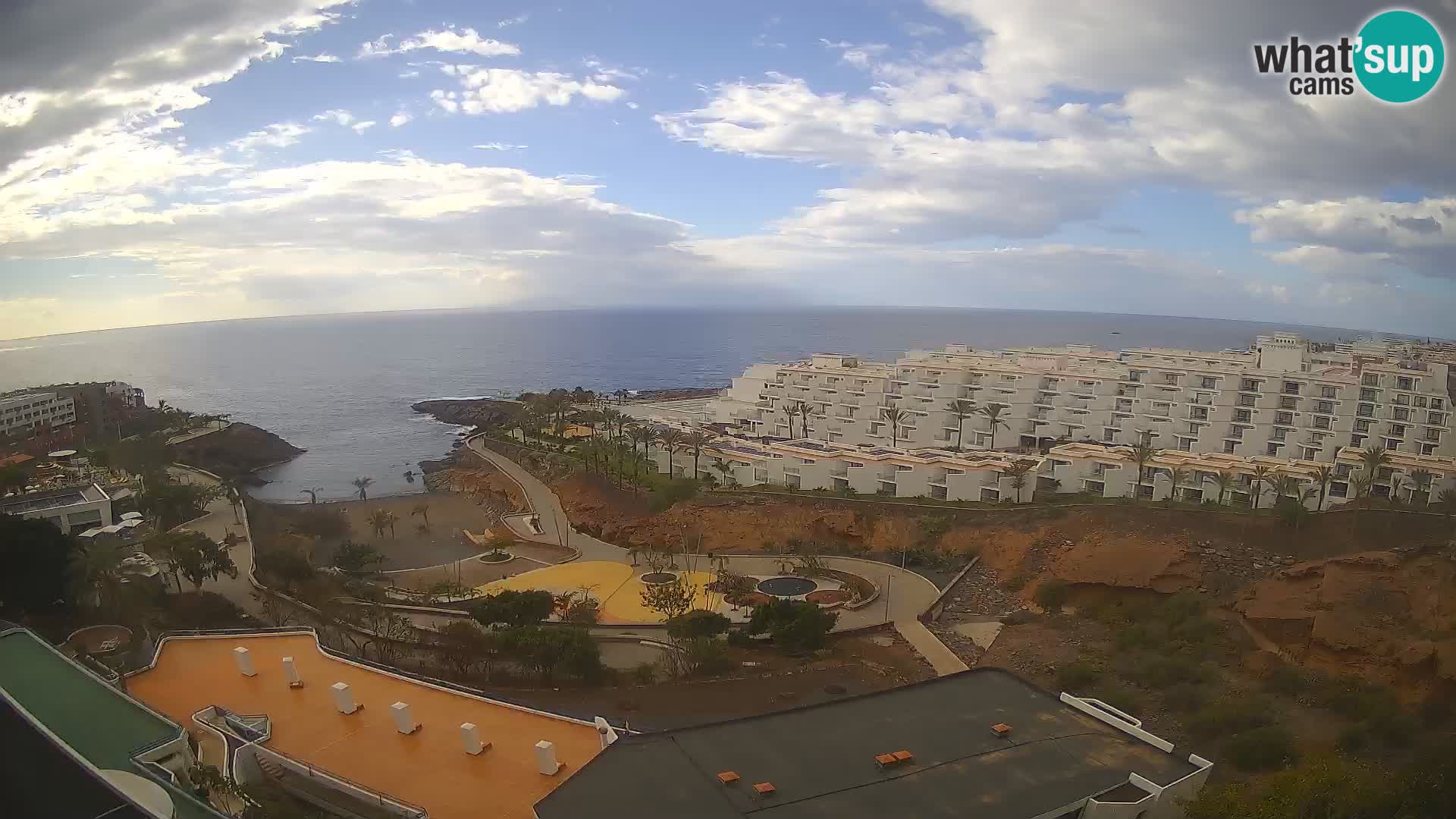 Webcam en direct Playa de Las Galgas – Playa Paraiso – île de La Gomera – Costa Adeje – Tenerife