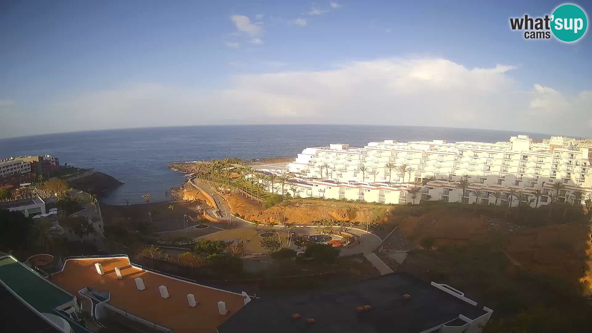 Webcam en direct Playa de Las Galgas – Playa Paraiso – île de La Gomera – Costa Adeje – Tenerife