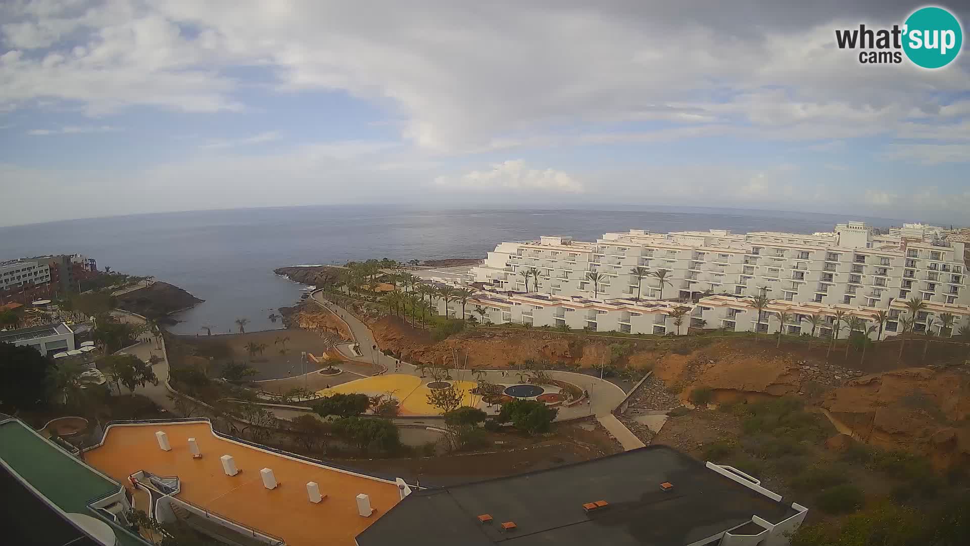 Web kamera uživo Playa de Las Galgas – Playa Paraiso – otok La Gomera – Costa Adeje – Tenerife