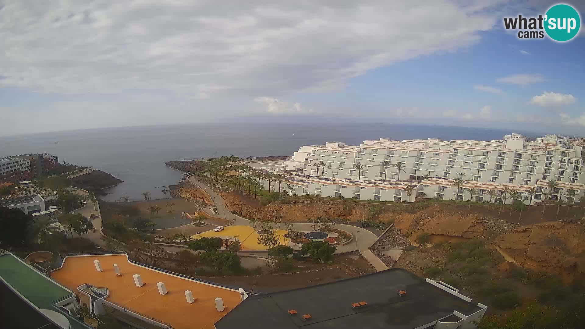 Webcam en direct Playa de Las Galgas – Playa Paraiso – île de La Gomera – Costa Adeje – Tenerife