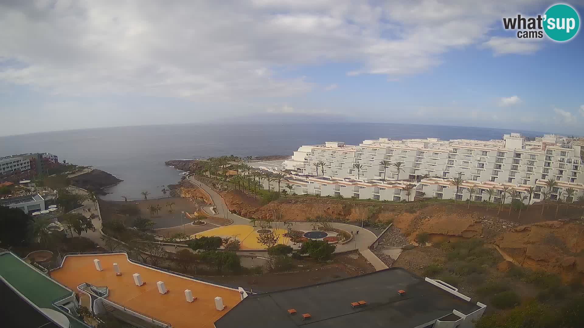 Webcam en direct Playa de Las Galgas – Playa Paraiso – île de La Gomera – Costa Adeje – Tenerife