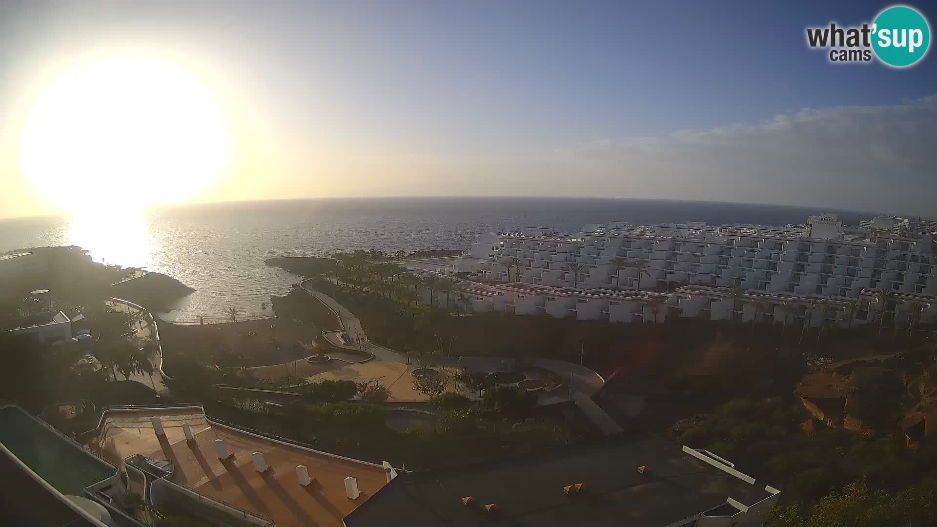 Webcam en direct Playa de Las Galgas – Playa Paraiso – île de La Gomera – Costa Adeje – Tenerife