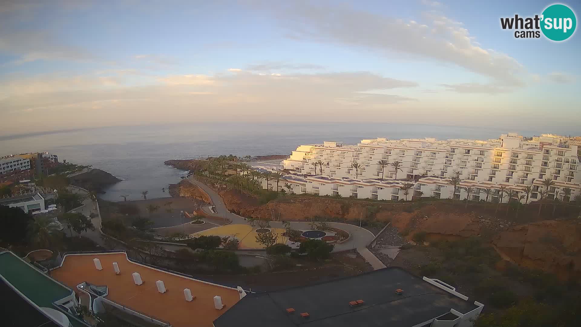 Webcam en vivo Playa de Las Galgas – Playa Paraíso – Isla de La Gomera – Costa Adeje – Tenerife