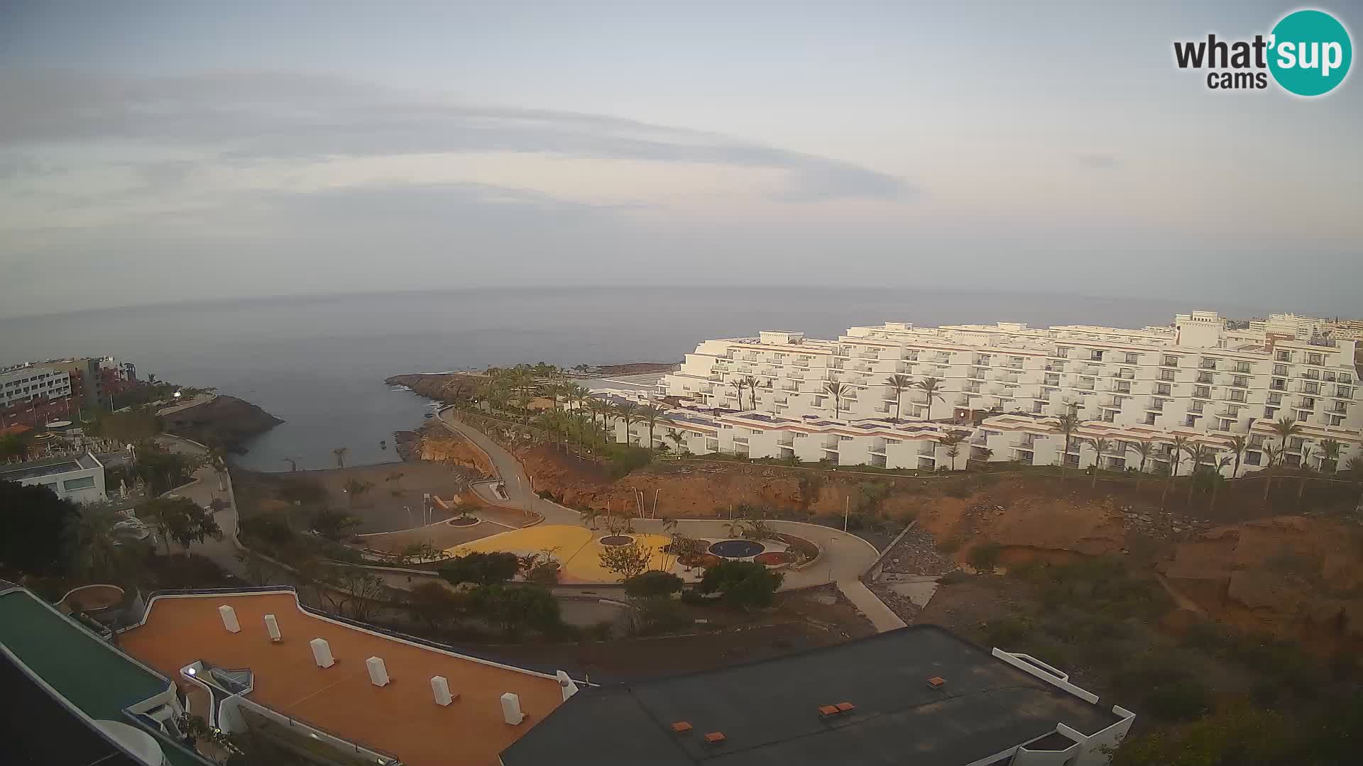 Web kamera uživo Playa de Las Galgas – Playa Paraiso – otok La Gomera – Costa Adeje – Tenerife