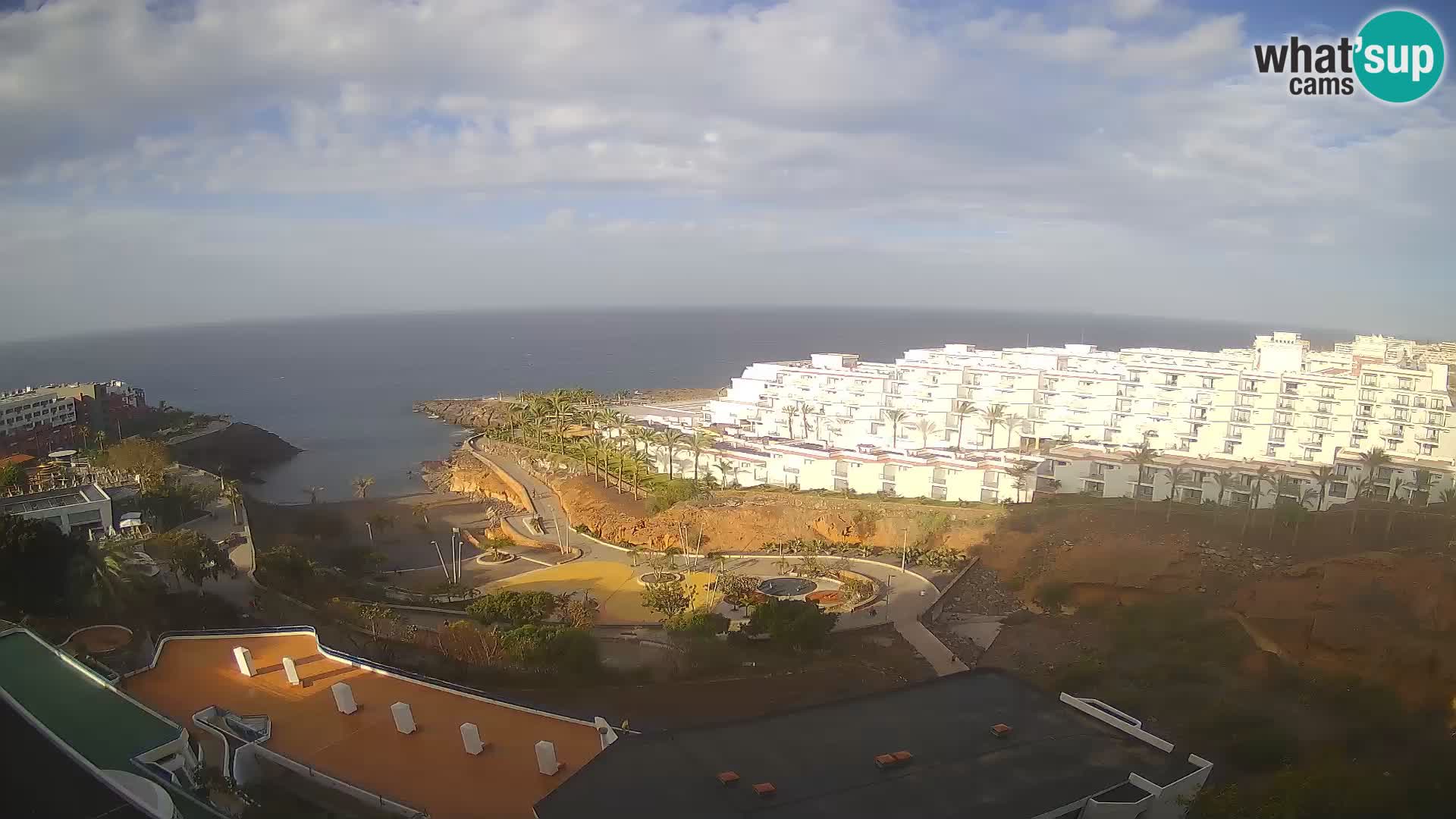 Webcam live spiaggia Las Galgas – Playa Paraiso – Isola La Gomera – Costa Adeje – Tenerife