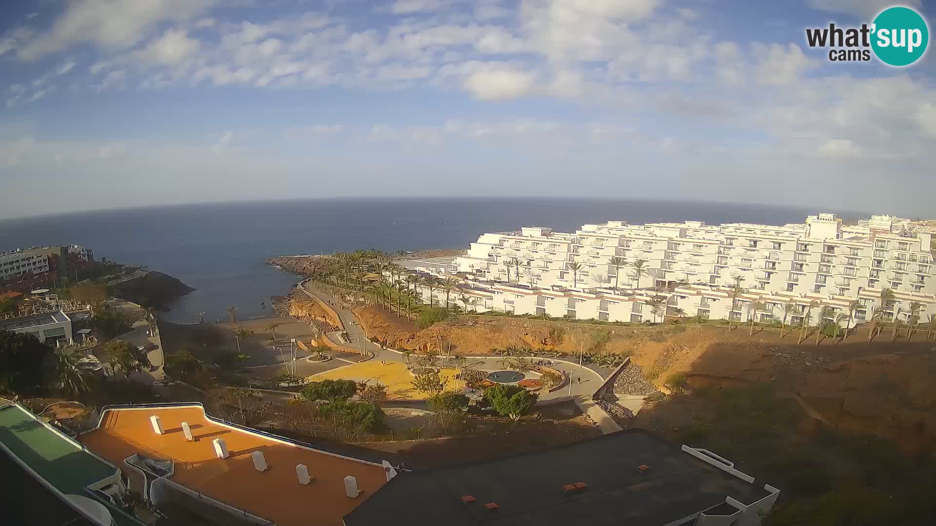 Webcam en vivo Playa de Las Galgas – Playa Paraíso – Isla de La Gomera – Costa Adeje – Tenerife