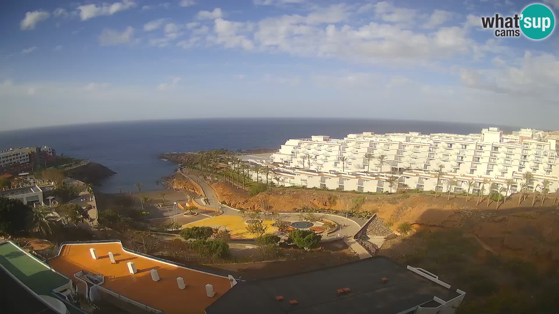 Webcam live spiaggia Las Galgas – Playa Paraiso – Isola La Gomera – Costa Adeje – Tenerife