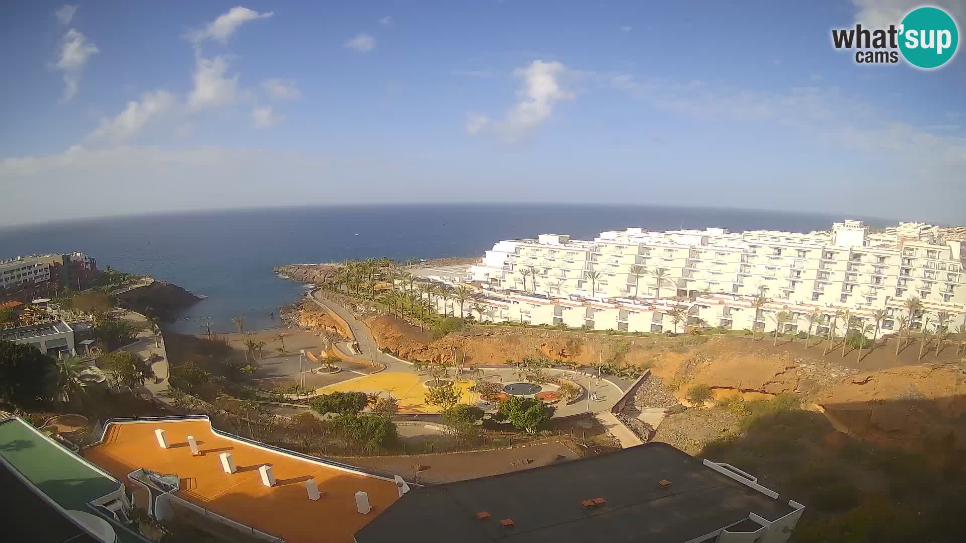 Webcam live spiaggia Las Galgas – Playa Paraiso – Isola La Gomera – Costa Adeje – Tenerife