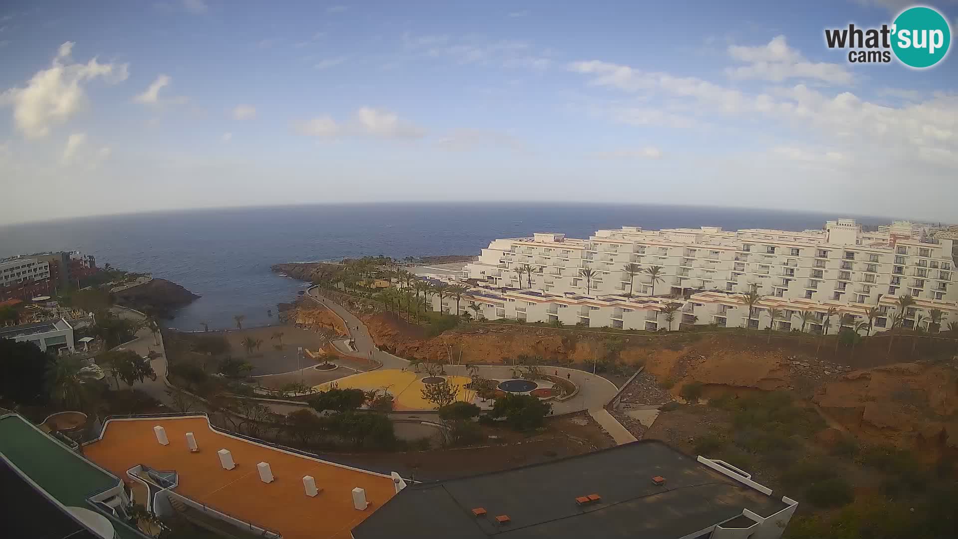 Webcam live spiaggia Las Galgas – Playa Paraiso – Isola La Gomera – Costa Adeje – Tenerife