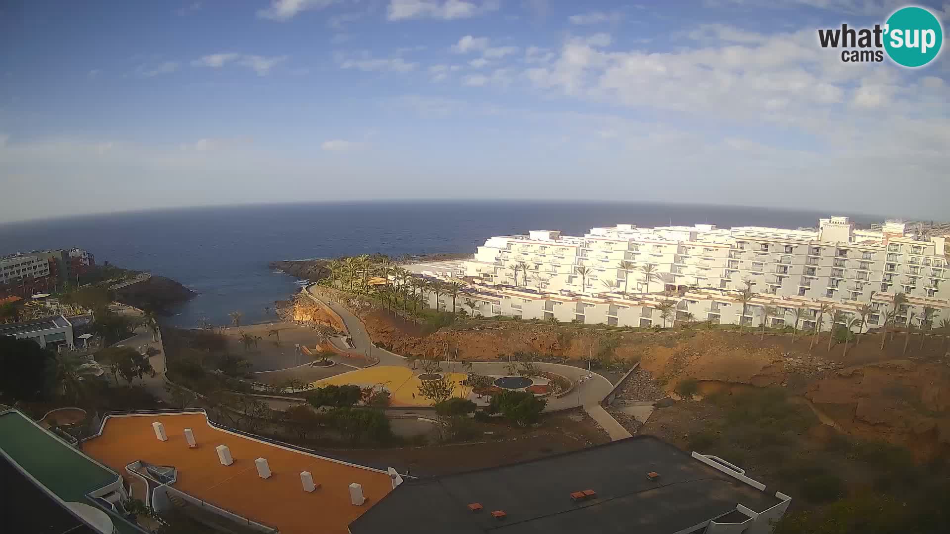 Webcam live spiaggia Las Galgas – Playa Paraiso – Isola La Gomera – Costa Adeje – Tenerife