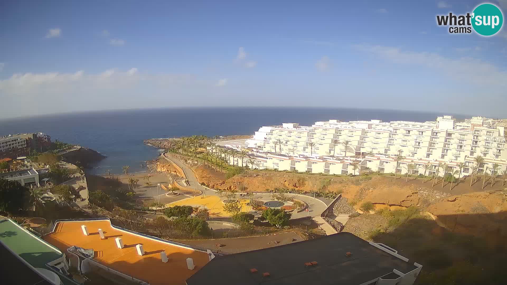 Webcam live spiaggia Las Galgas – Playa Paraiso – Isola La Gomera – Costa Adeje – Tenerife