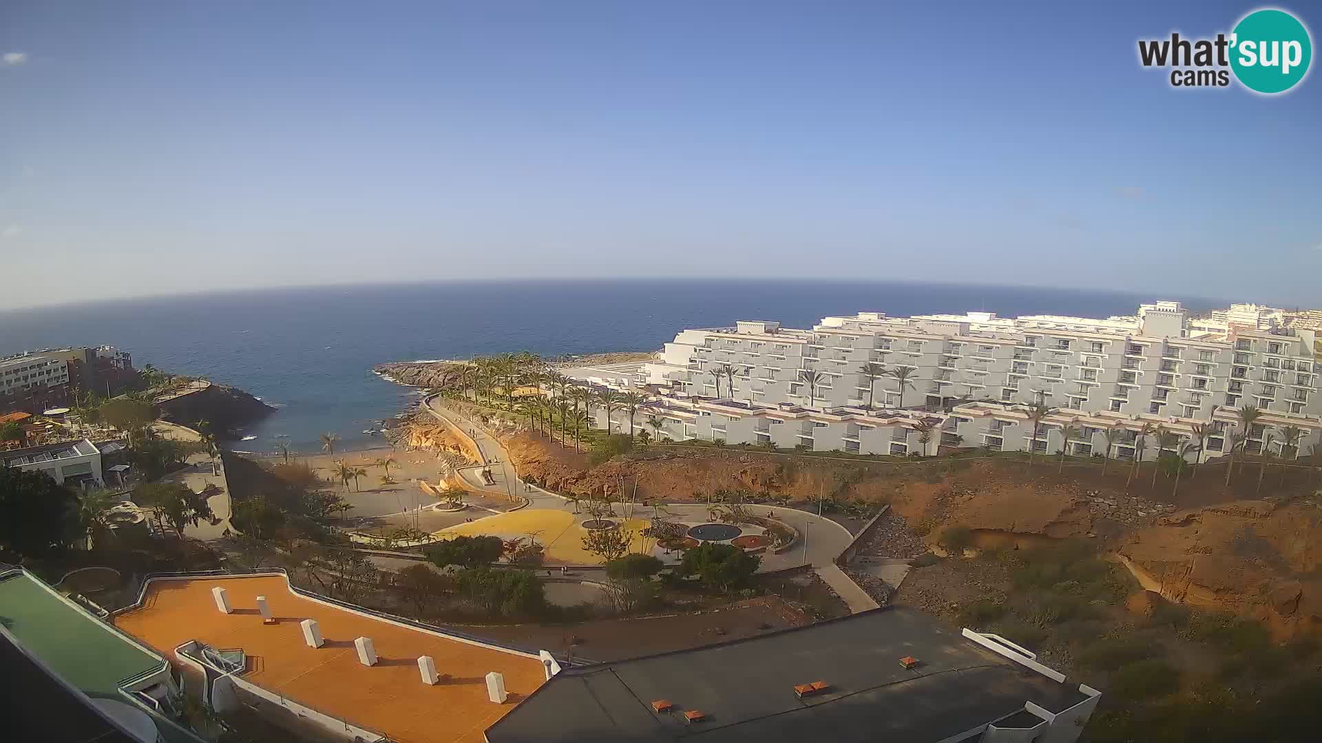 Webcam en vivo Playa de Las Galgas – Playa Paraíso – Isla de La Gomera – Costa Adeje – Tenerife