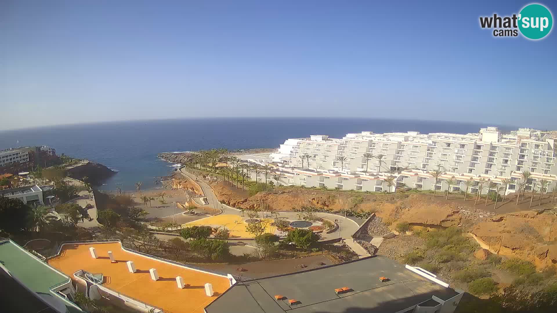 Webcam en direct Playa de Las Galgas – Playa Paraiso – île de La Gomera – Costa Adeje – Tenerife