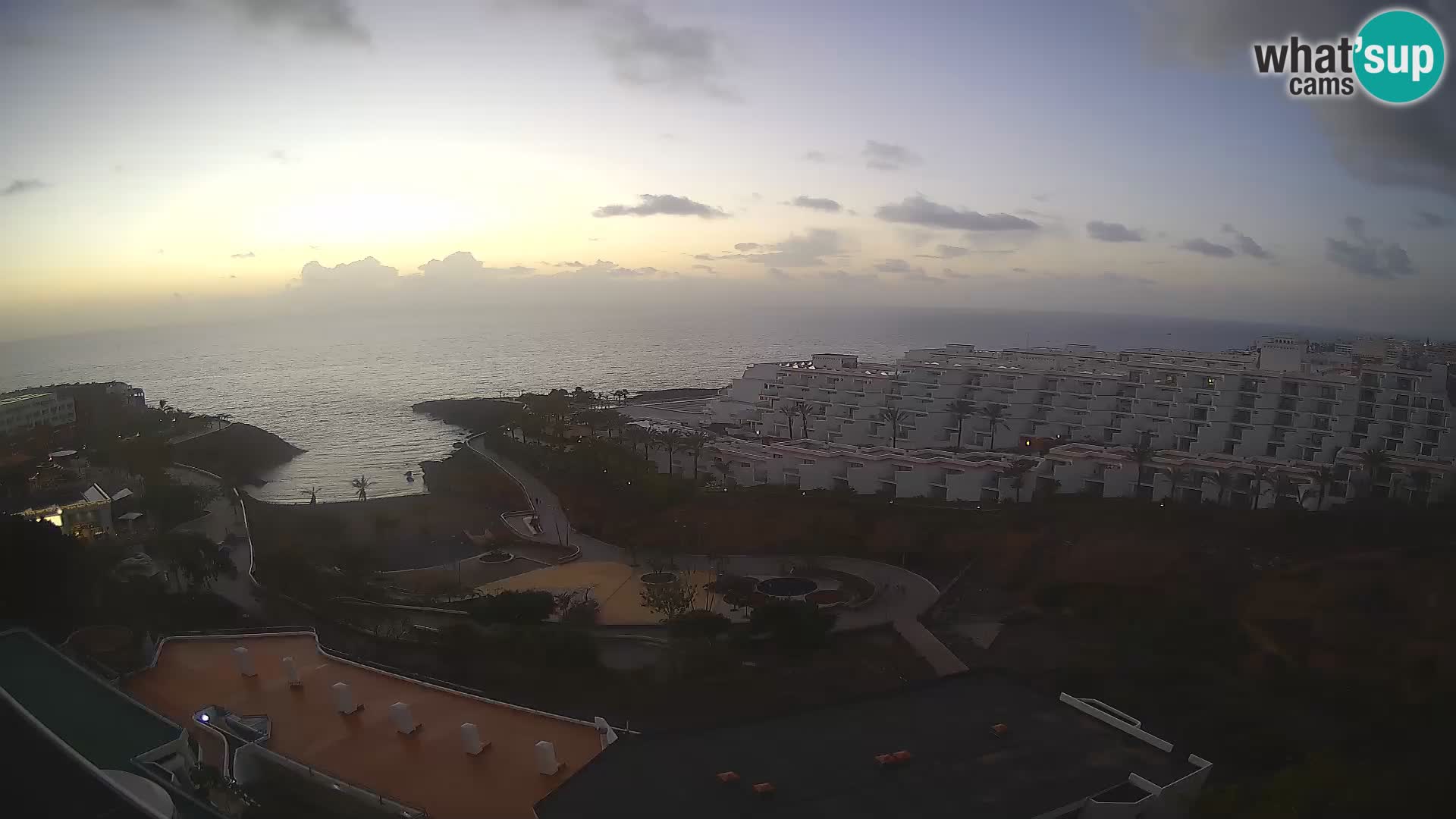 Spletna kamera v živo Las Galgas plaža – Playa Paraiso – otok La Gomera – Costa Adeje – Tenerife